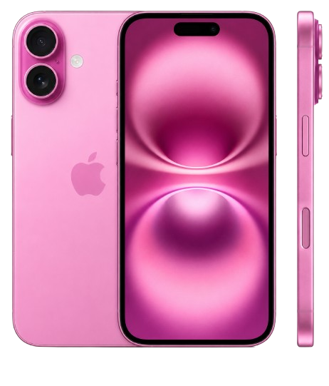 Apple iPhone 16 in pink