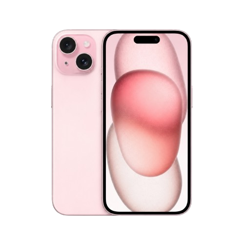 Apple iPhone 15 in pink