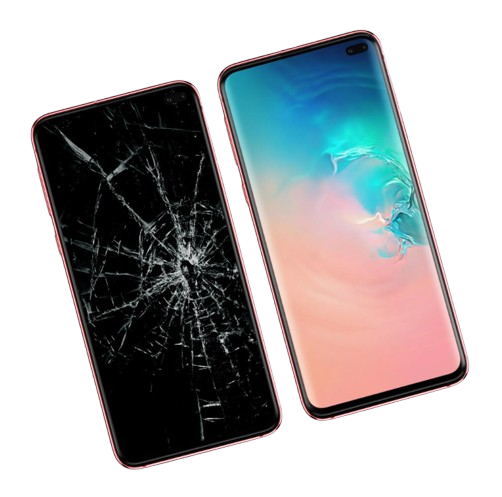 Cracked phone repair image