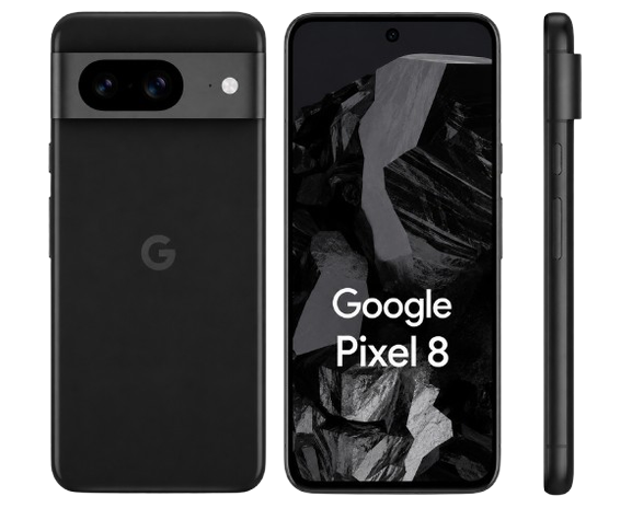 Google Pixel 8 in black
