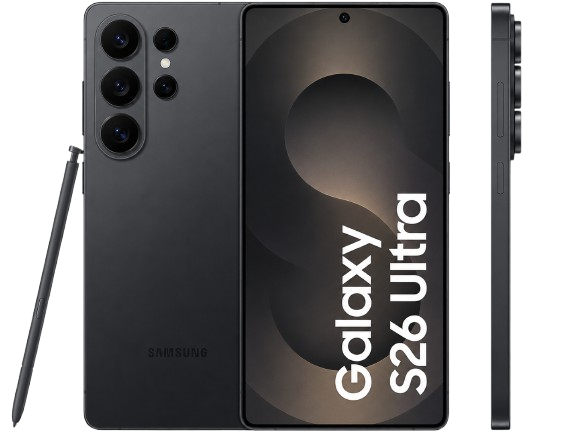 Samsung Galaxy S26 Ultra in black